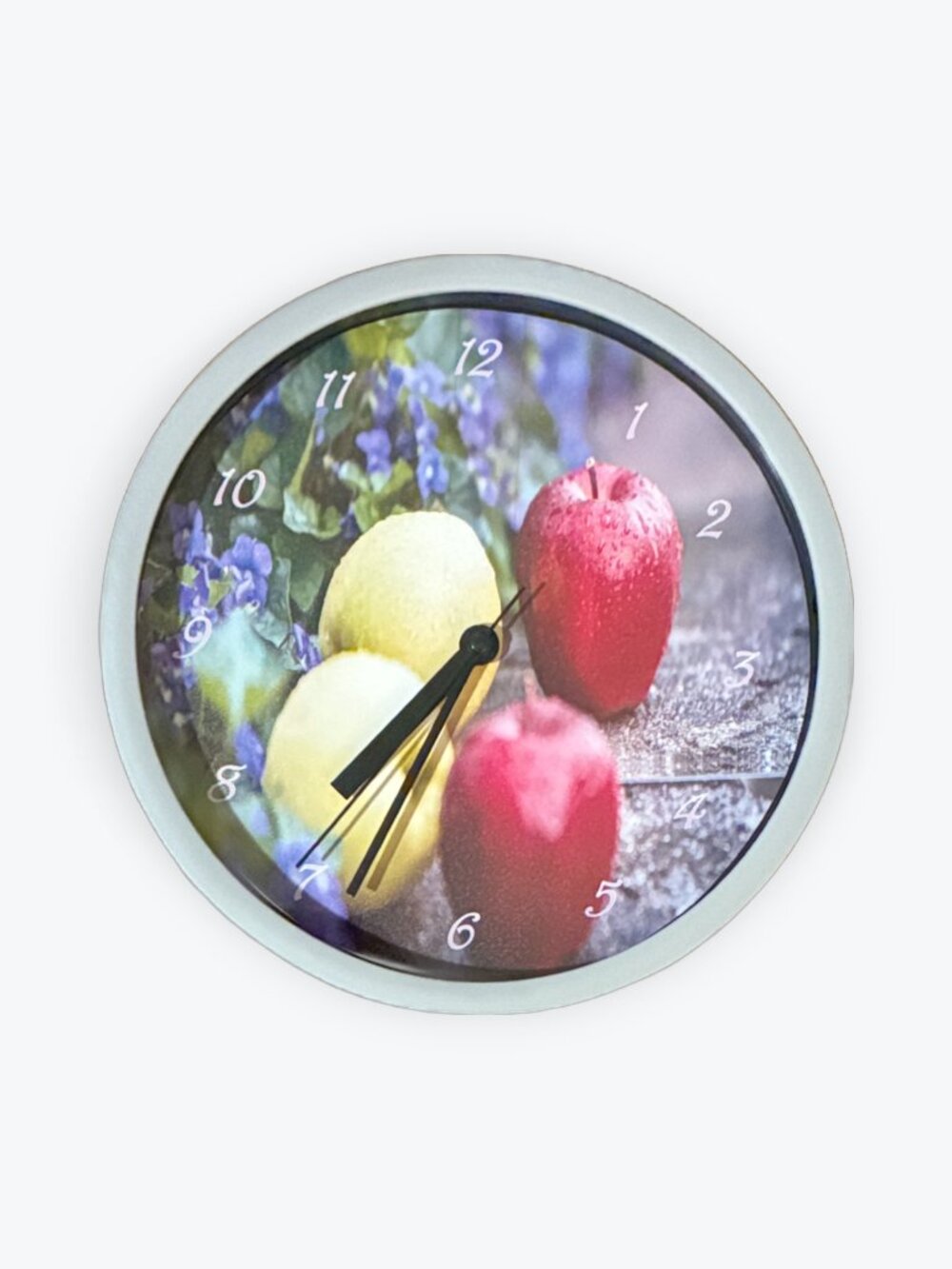 Apples 9" Wall Clock